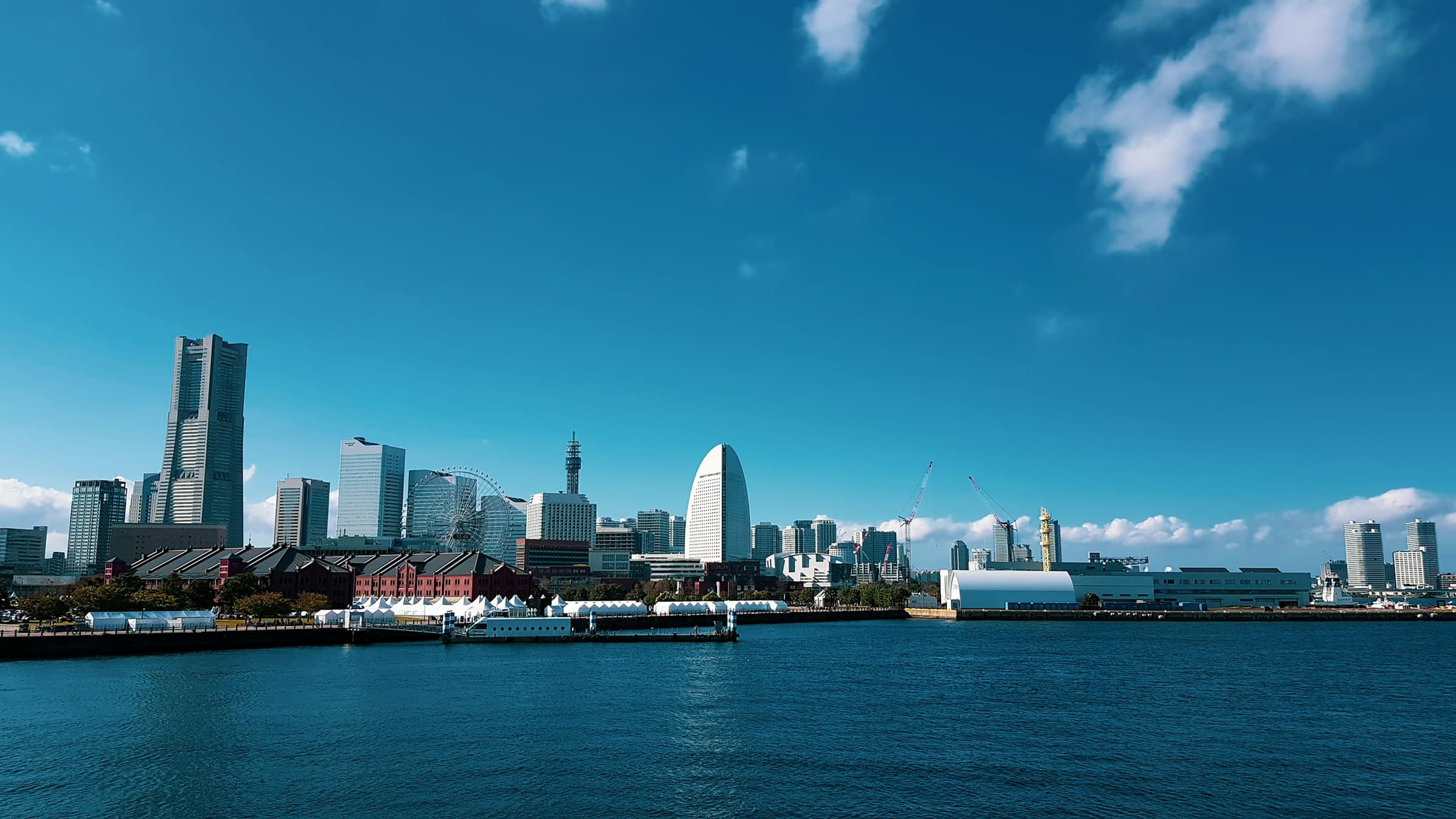 都市の全景